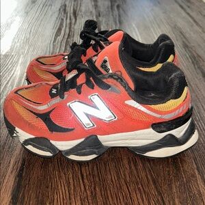 New Balance 9060 DTLR 'Fire Sign', little kids size 12 shoes READ DESCRIPTION